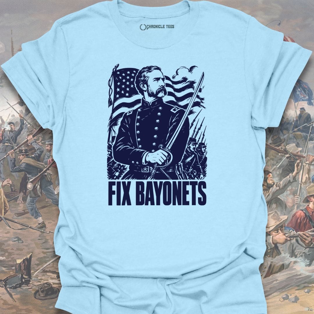 Fix Bayonets - Woodcut T-shirt
