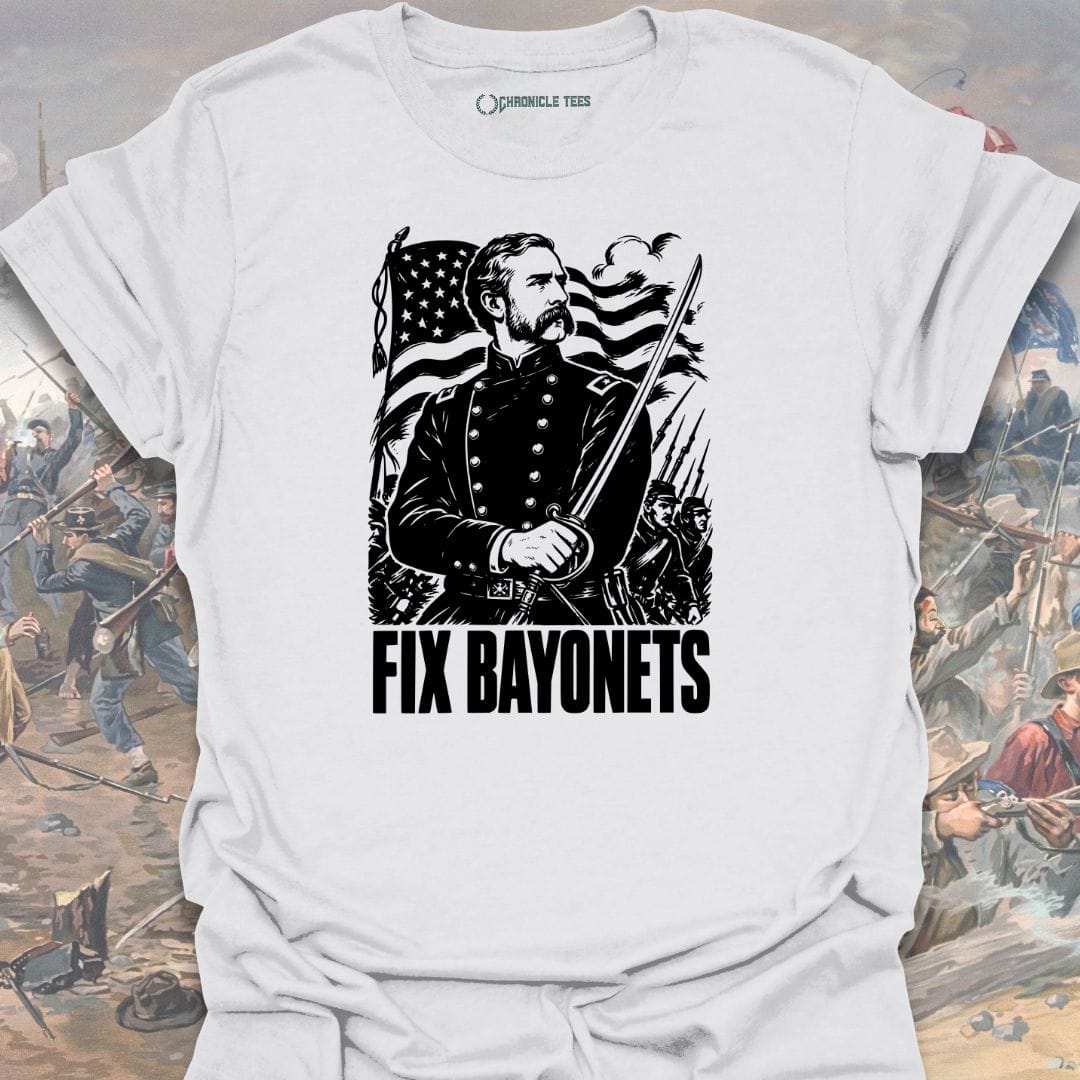 Fix Bayonets - Woodcut T-shirt