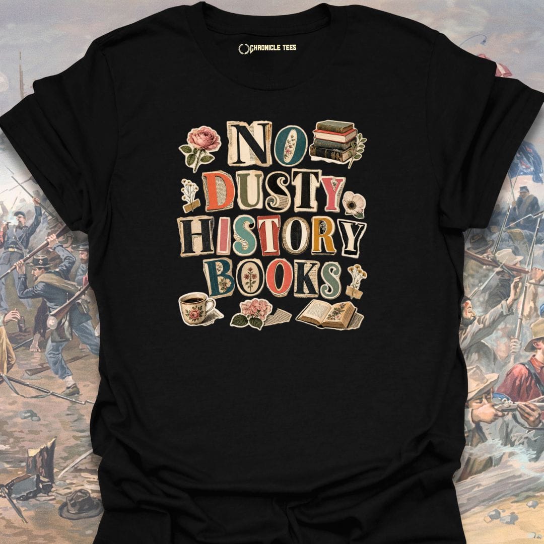 No Dusty History Books T-shirt