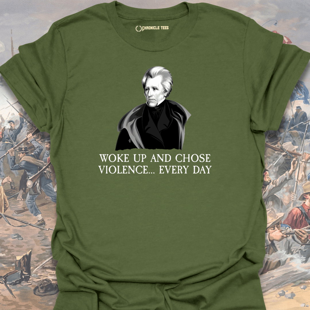 Woke Up And Chose Violence T-shirt
