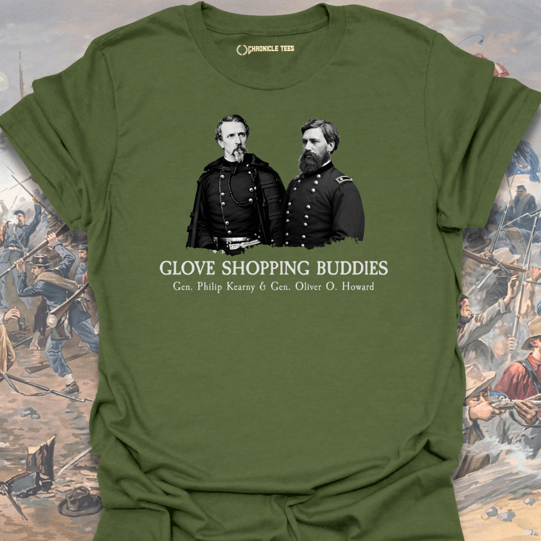 Glove Shopping Buddies T-shirt
