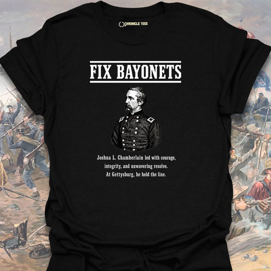 Fix Bayonets - 1863 Woodcut T-shirt