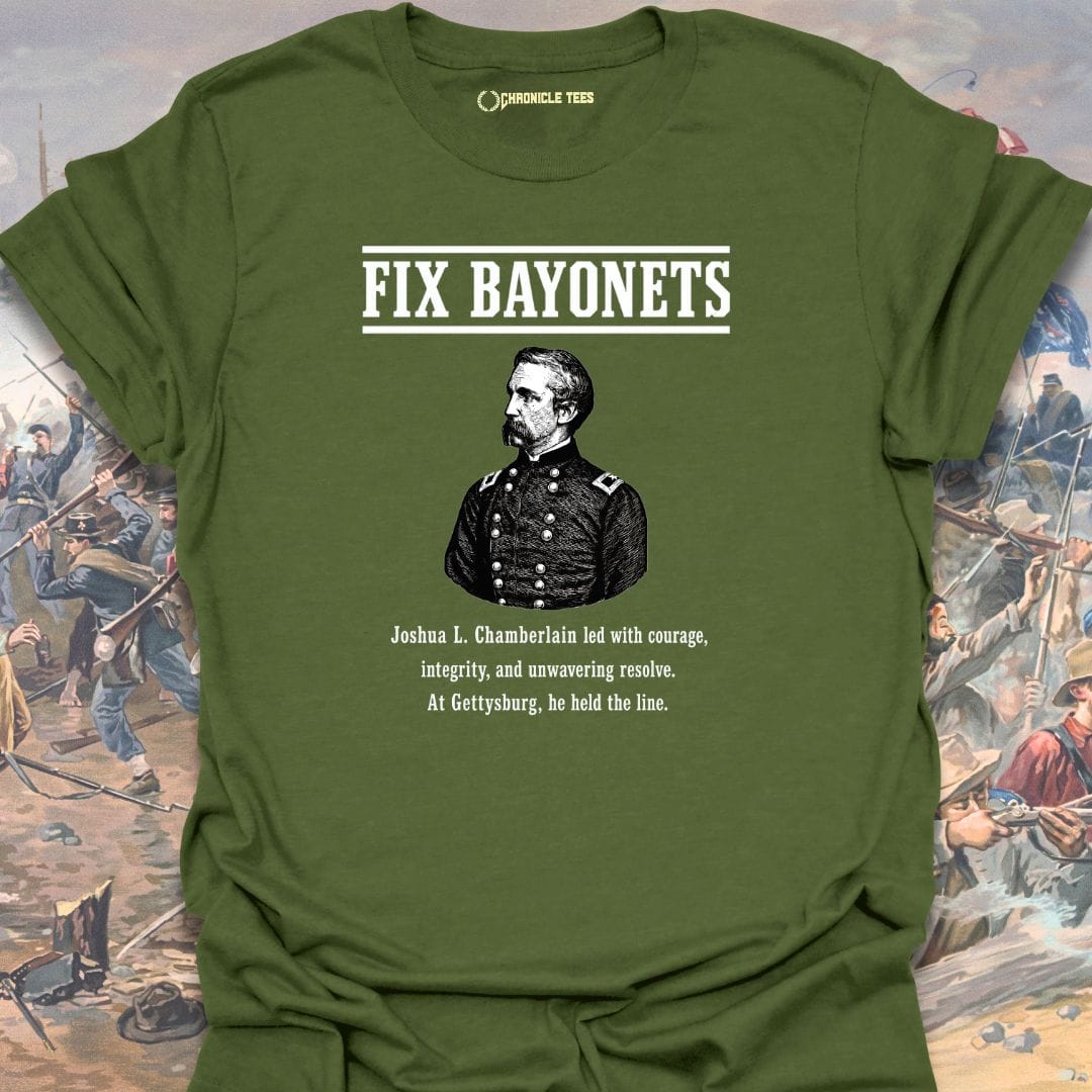 Fix Bayonets - 1863 Woodcut T-shirt