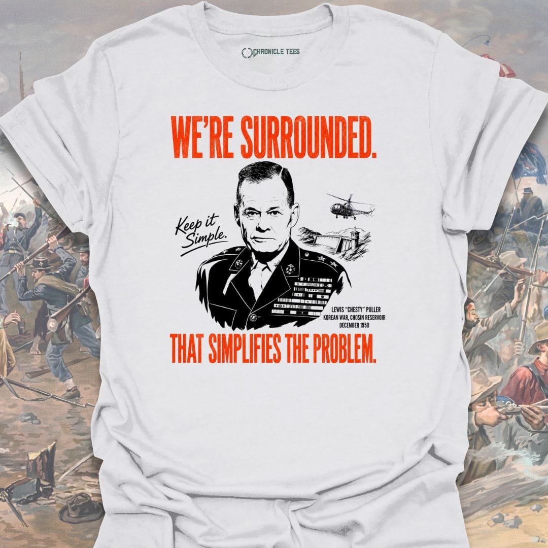 We're Surrounded. Two-Tone T-shirt