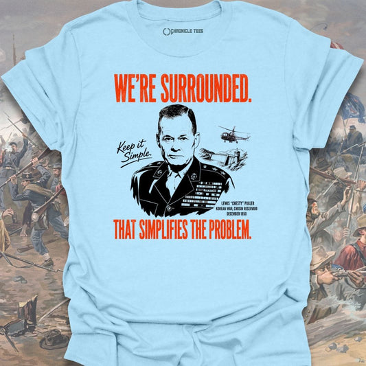 We're Surrounded. Two-Tone T-shirt