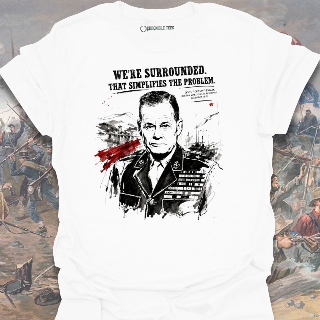 We're Surrounded. Ink Wash T-shirt
