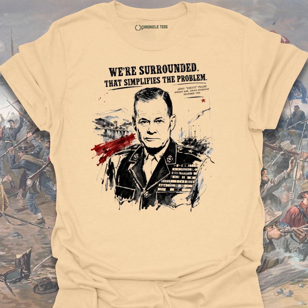 We're Surrounded. Ink Wash T-shirt