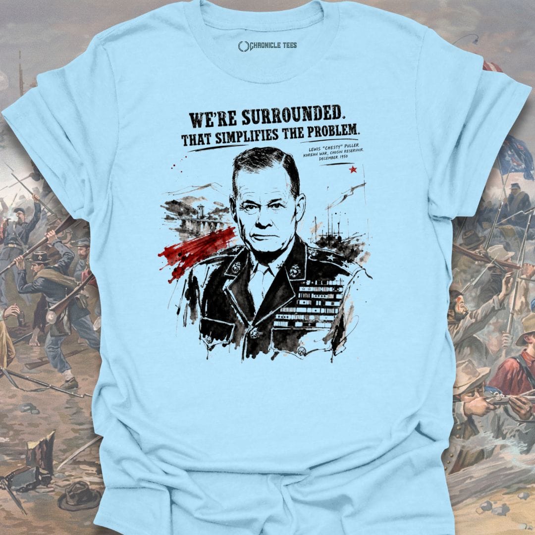 We're Surrounded. Ink Wash T-shirt