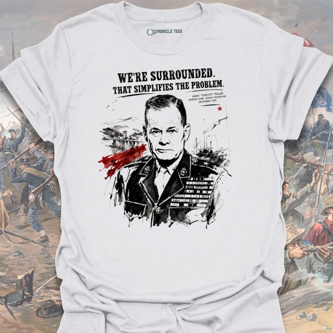 We're Surrounded. Ink Wash T-shirt