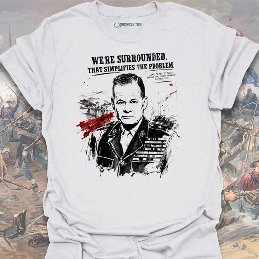 We're Surrounded. Ink Wash T-shirt
