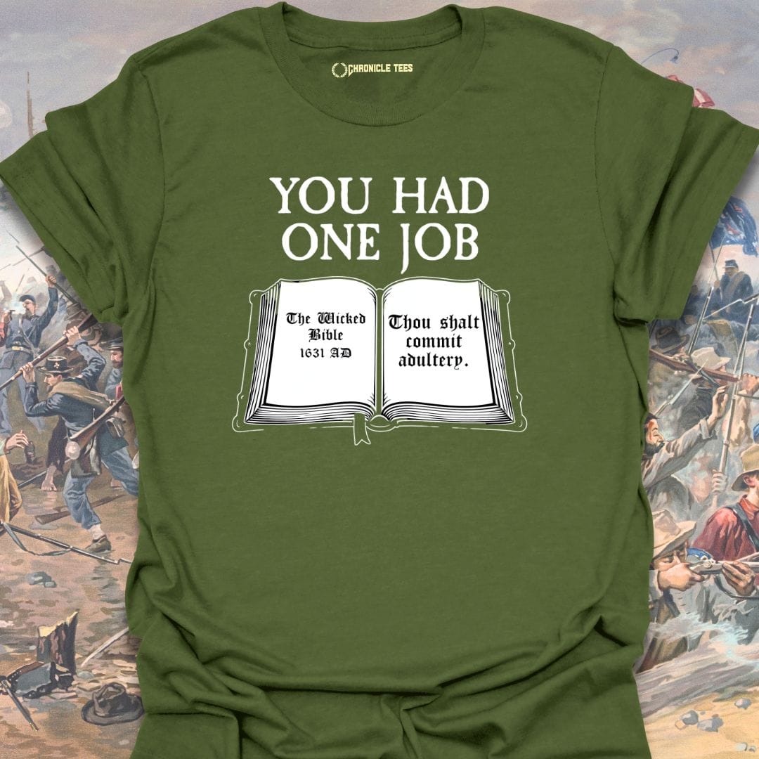The Wicked Bible 1631 T-shirt