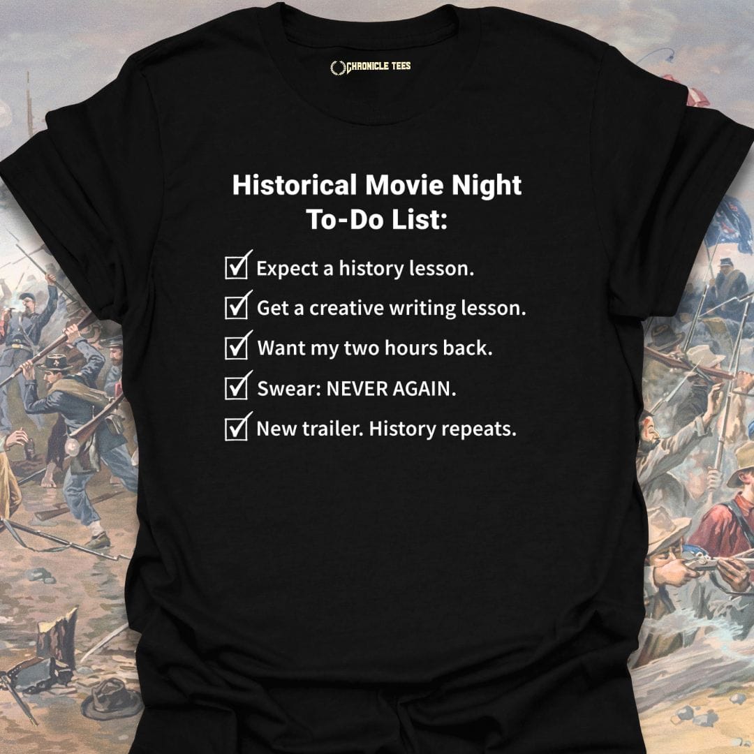 Historical Movie Night T-shirt