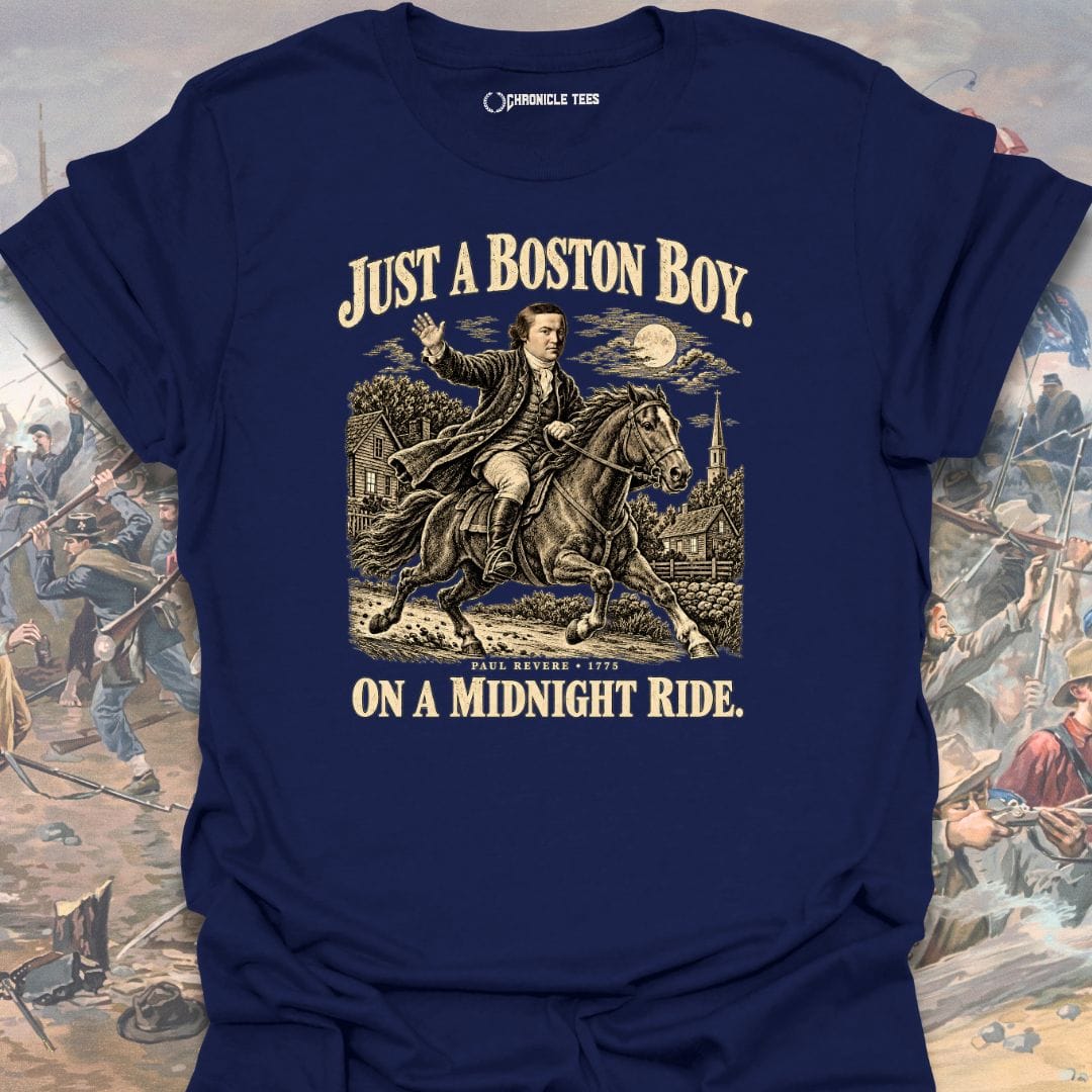 Just A Boston Boy - Paul Revere T-shirt