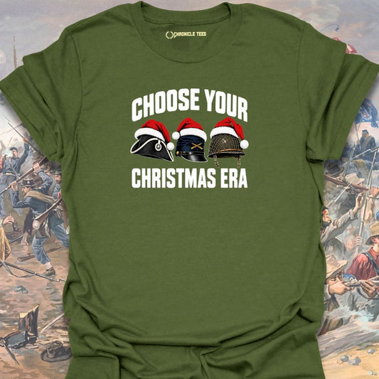 Choose Your Christmas Era T-shirt