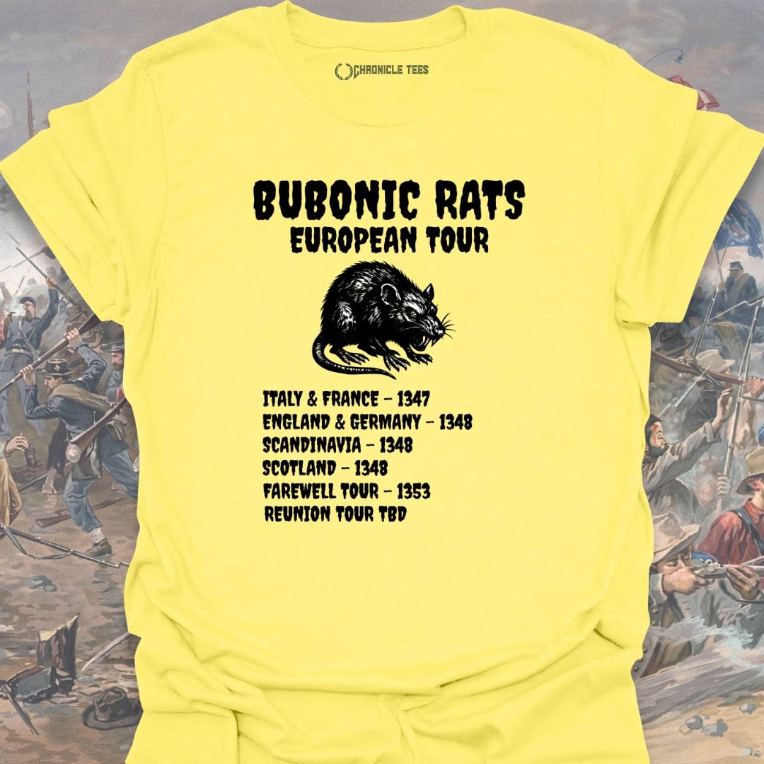 Bubonic Rats European Tour T-shirt