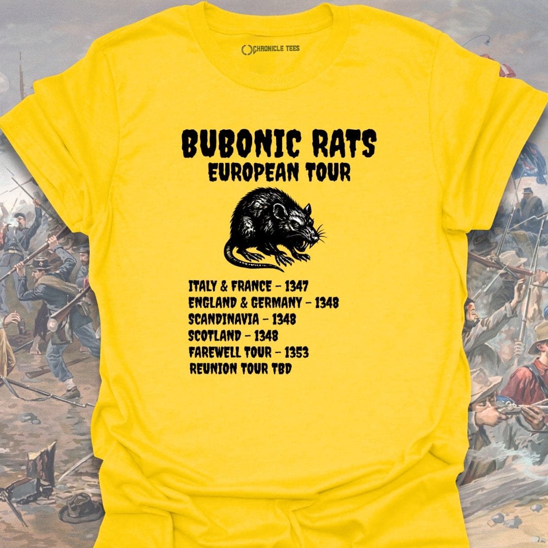 Bubonic Rats European Tour T-shirt