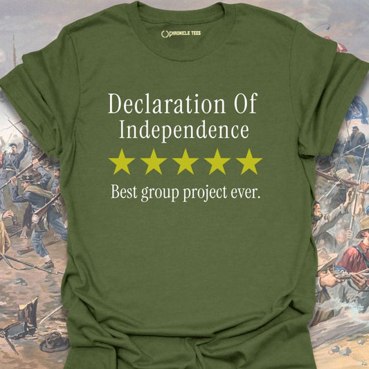 Declaration Of Independence T-shirt