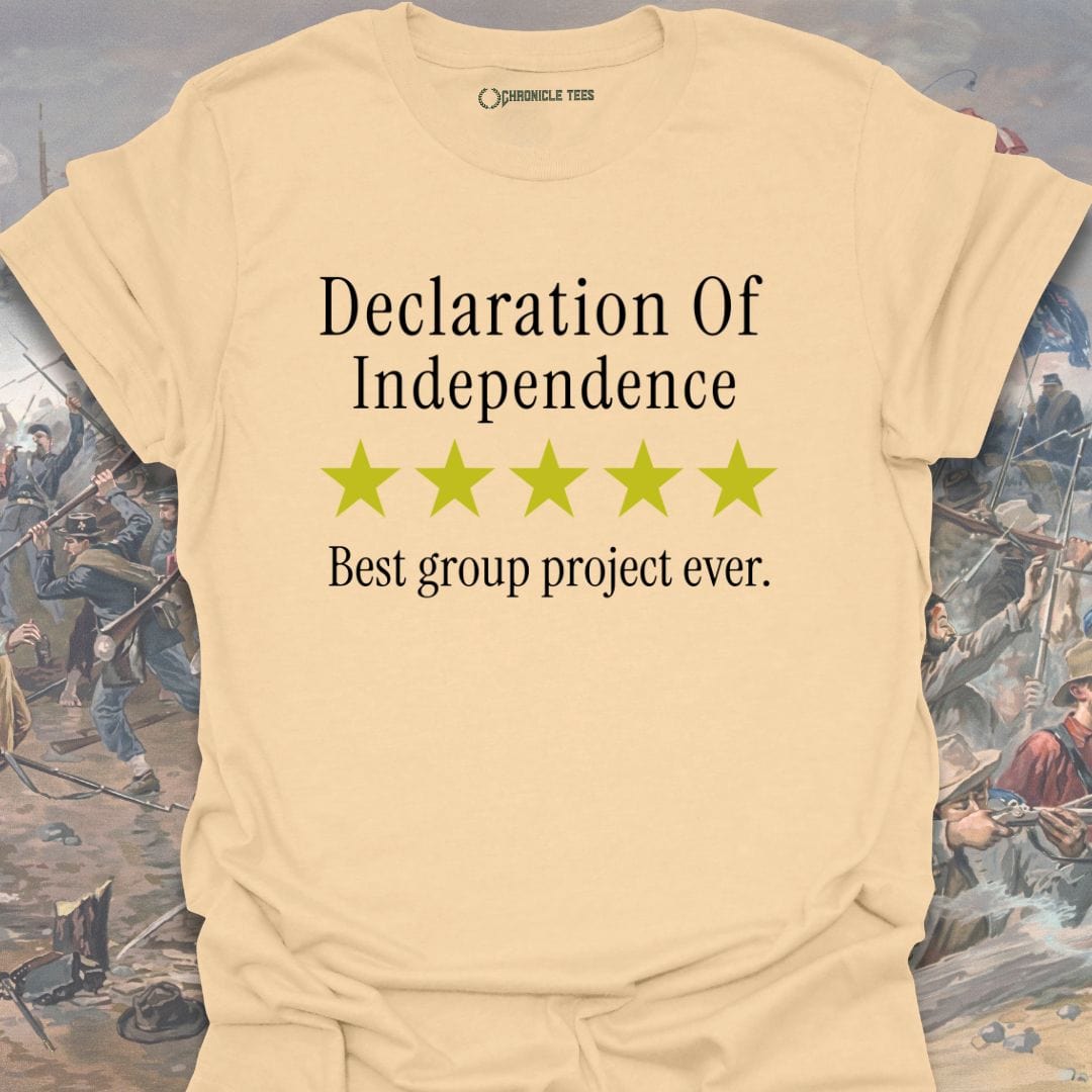Declaration Of Independence T-shirt