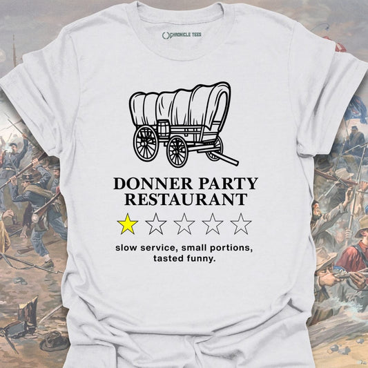 Donner Party Review T-shirt