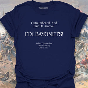 Fix Bayonets Joshua Chamberlain - 1863 T-shirt