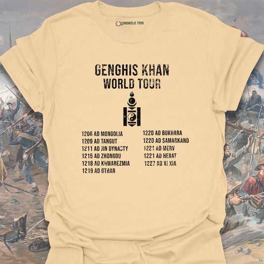 Genghis Khan World Tour T-shirt