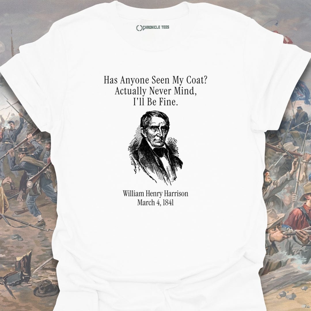 Has Anyone Seen My Coat W. Henry T-shirt