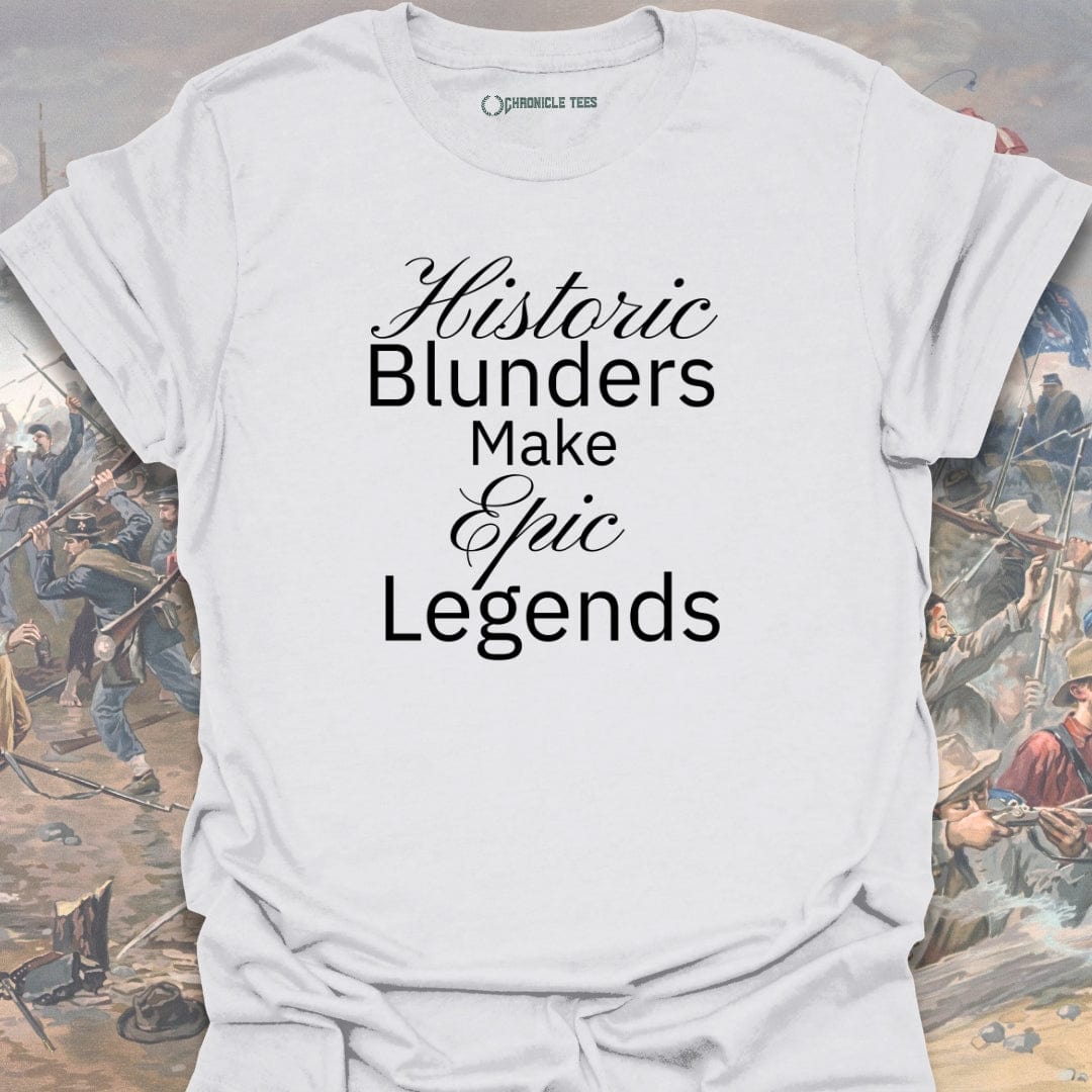 Historic Blunders T-shirt