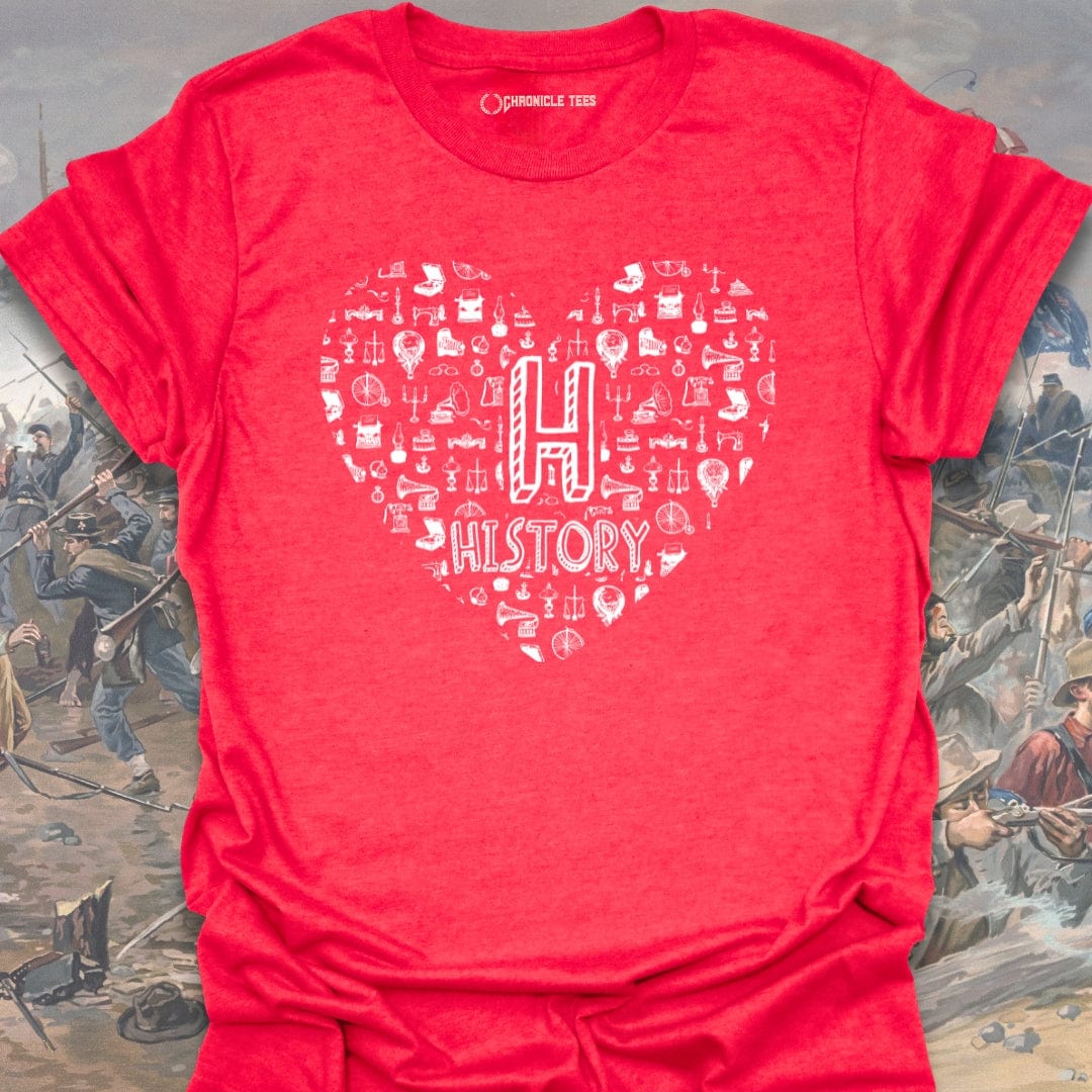 History Heart T-shirt
