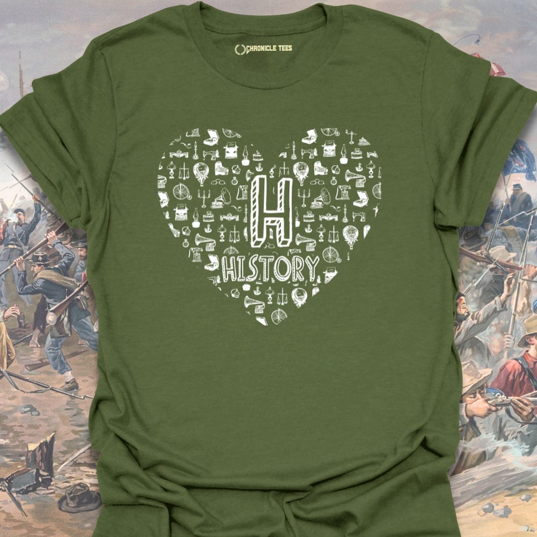 History Heart T-shirt