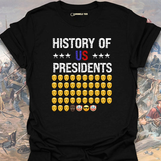 History Of US Presidents T-shirt