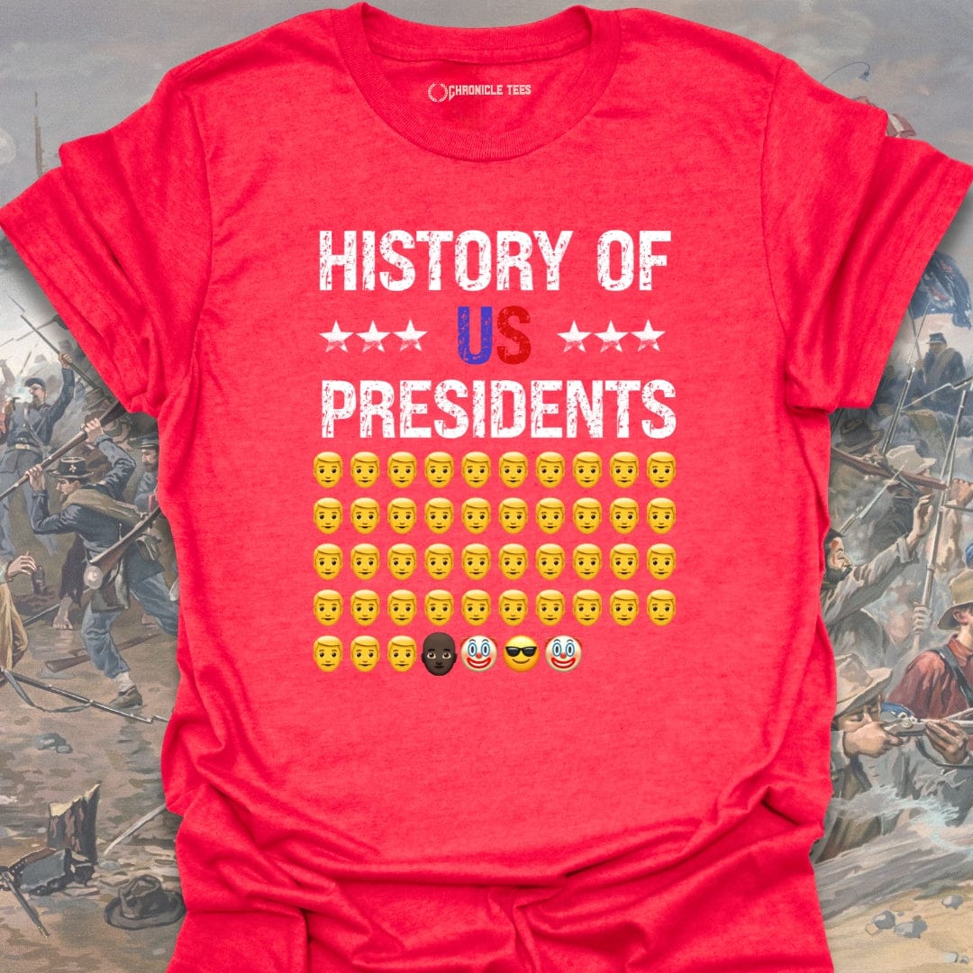 History Of US Presidents T-shirt