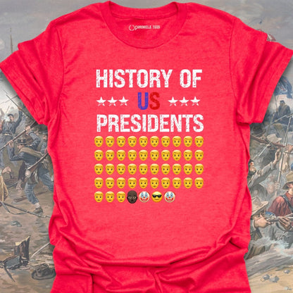 History Of US Presidents T-shirt
