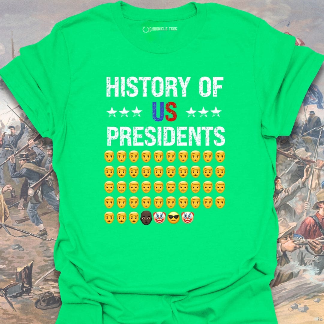 History Of US Presidents T-shirt