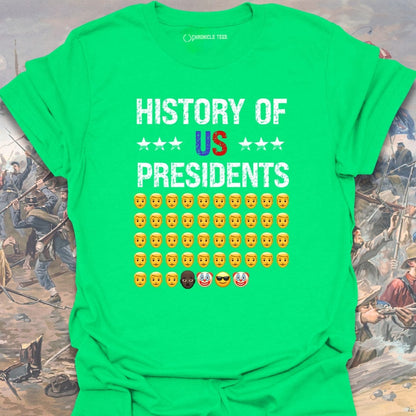 History Of US Presidents T-shirt