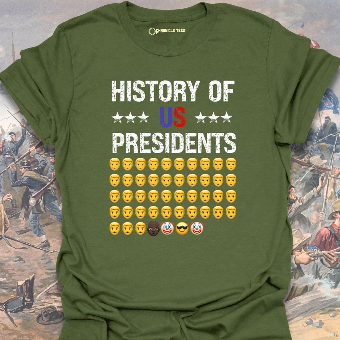 History Of US Presidents T-shirt