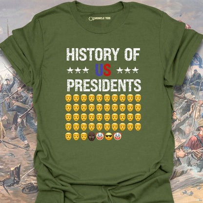History Of US Presidents T-shirt