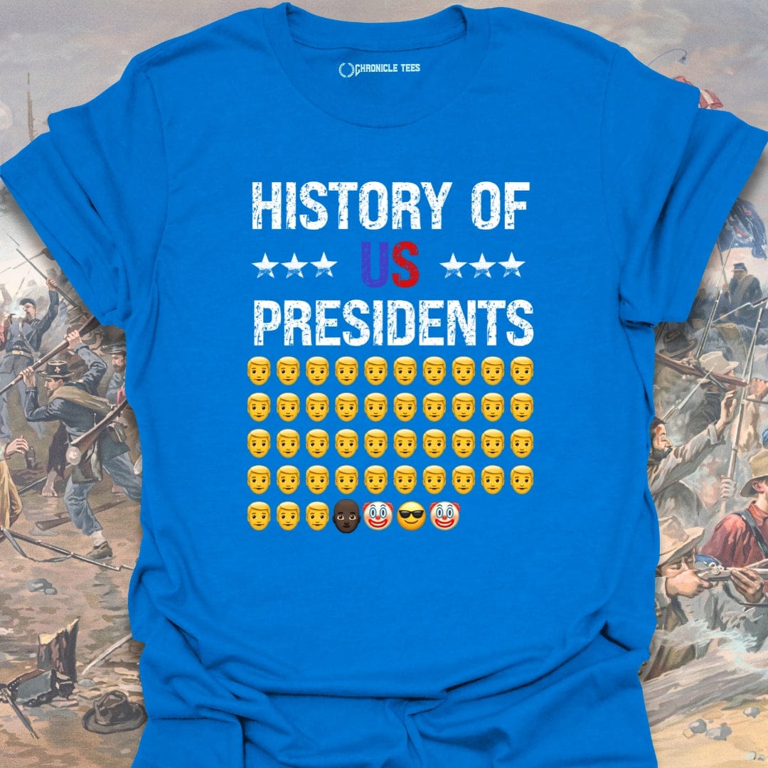 History Of US Presidents T-shirt