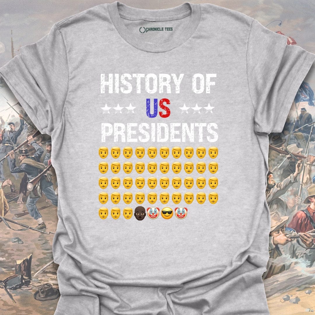 History Of US Presidents T-shirt
