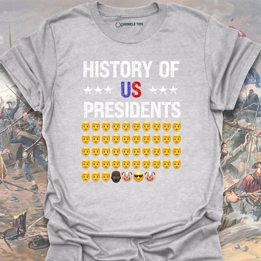 History Of US Presidents T-shirt