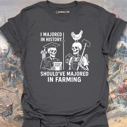I Majored In History T-shirt