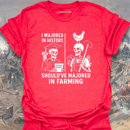 I Majored In History T-shirt