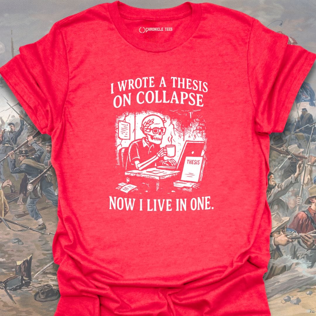 I Wrote A Thesis On Collapse T-shirt