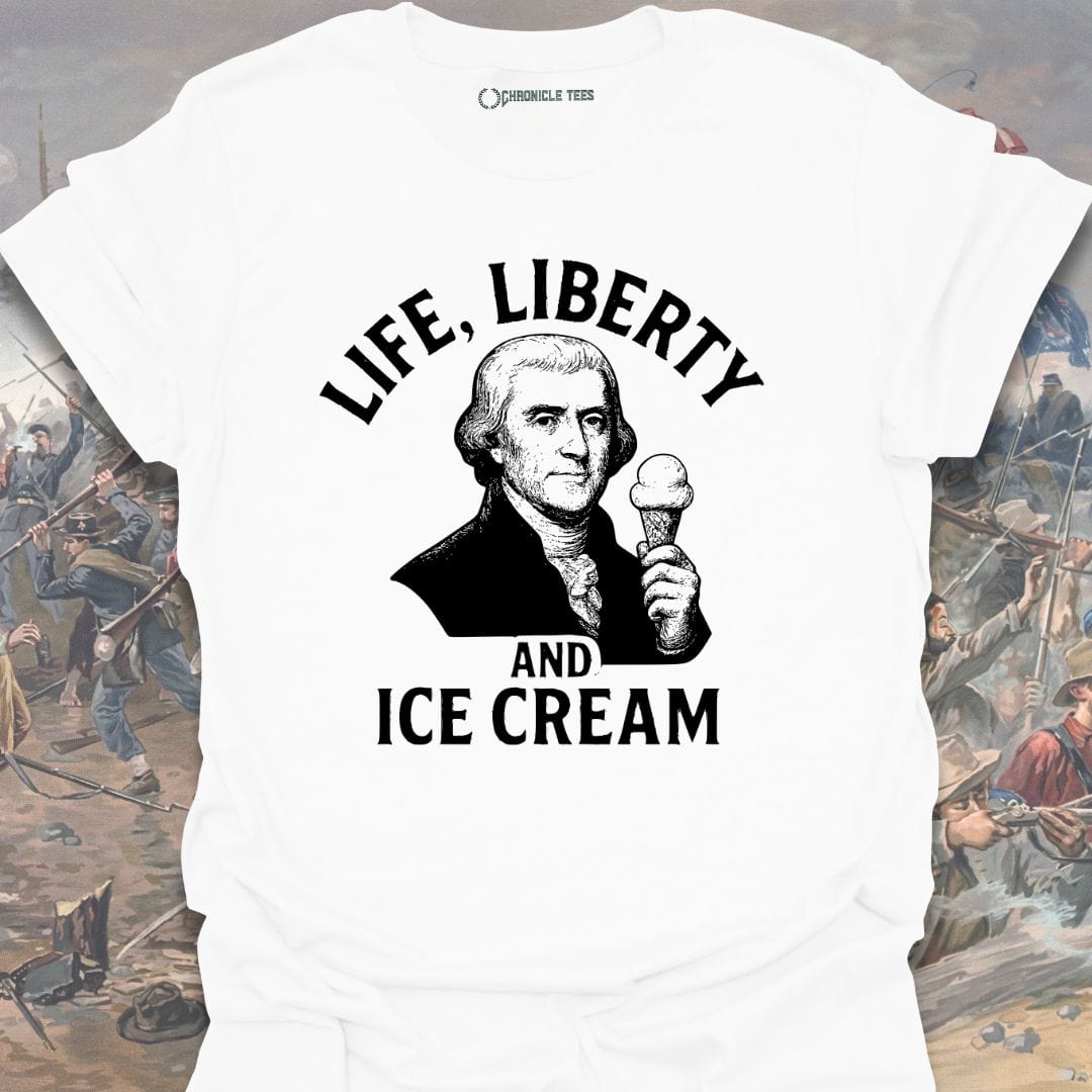 Life, Liberty And Ice Cream T-shirt