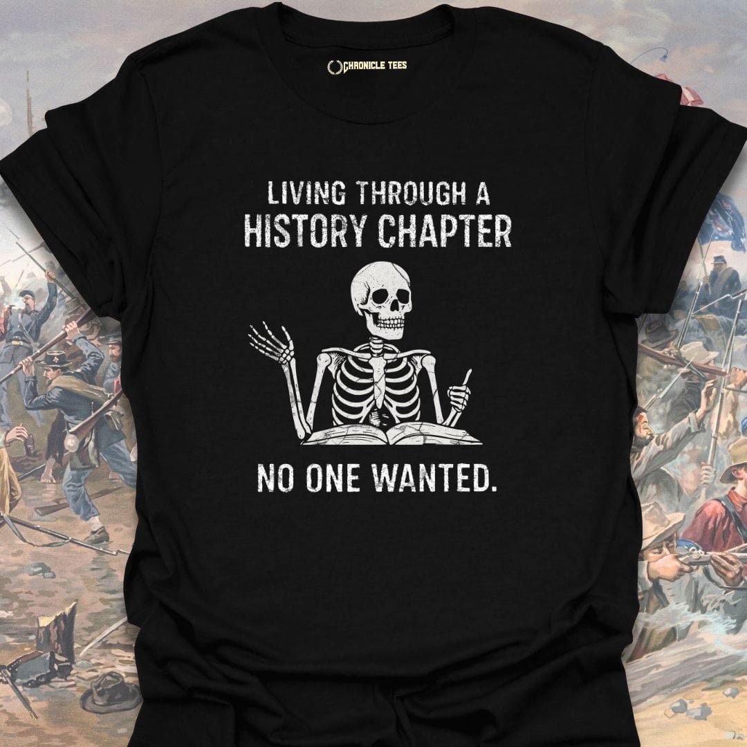 Living Through A History Chapter T-shirt