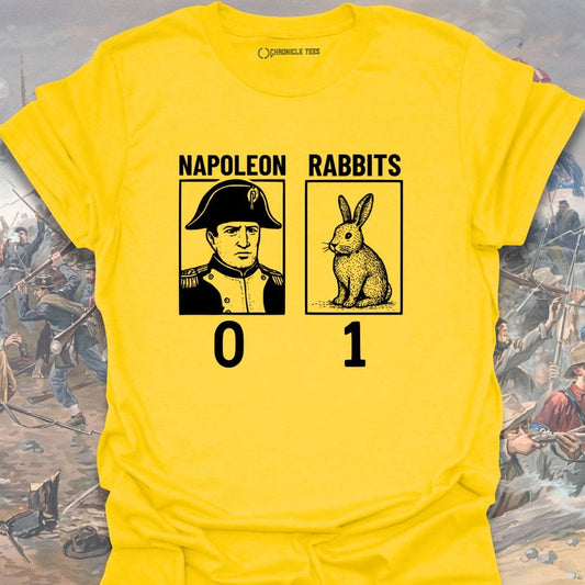 Napoleon Vs. Rabbits - 1807 T-shirt