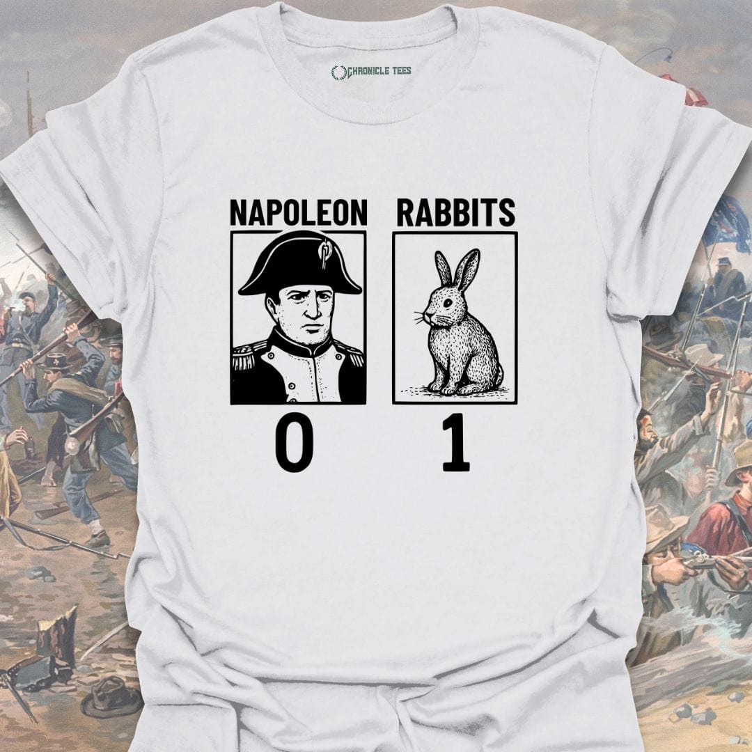 Napoleon Vs. Rabbits - 1807 T-shirt