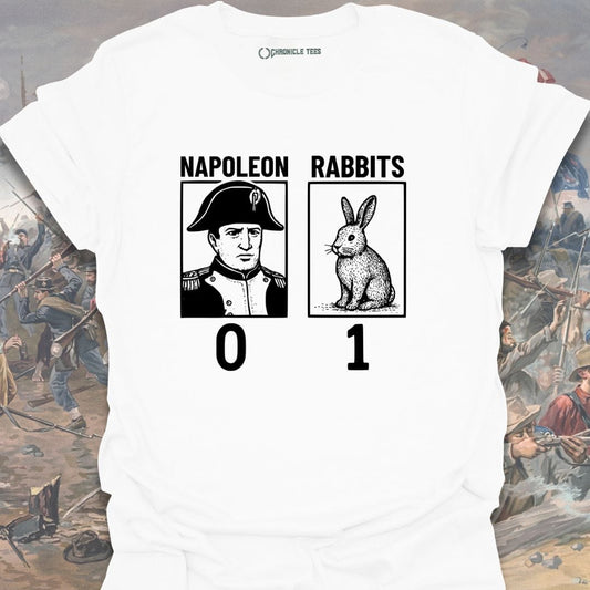 Napoleon Vs Rabbits 1807 T-shirt