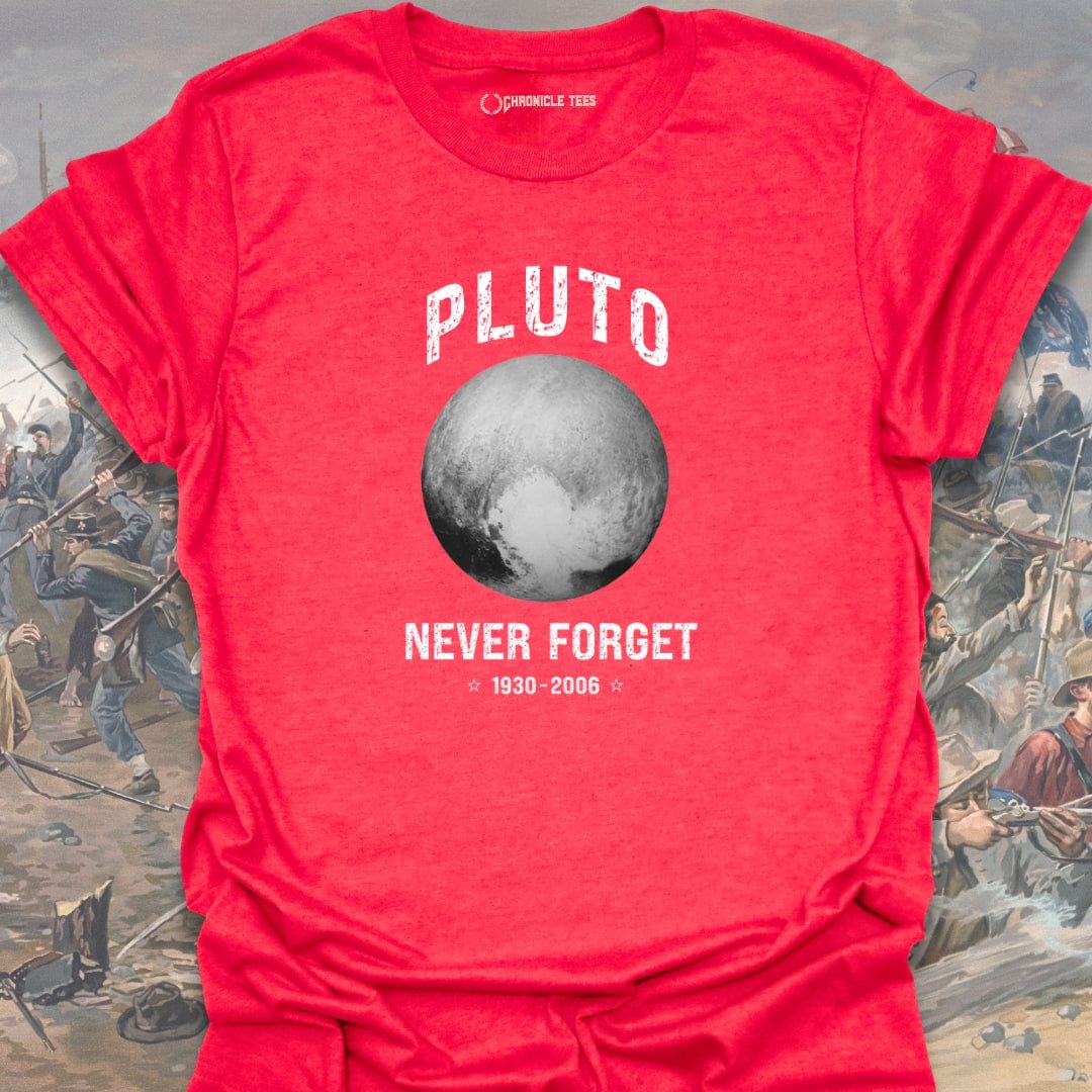 Never Forget - Pluto T-shirt