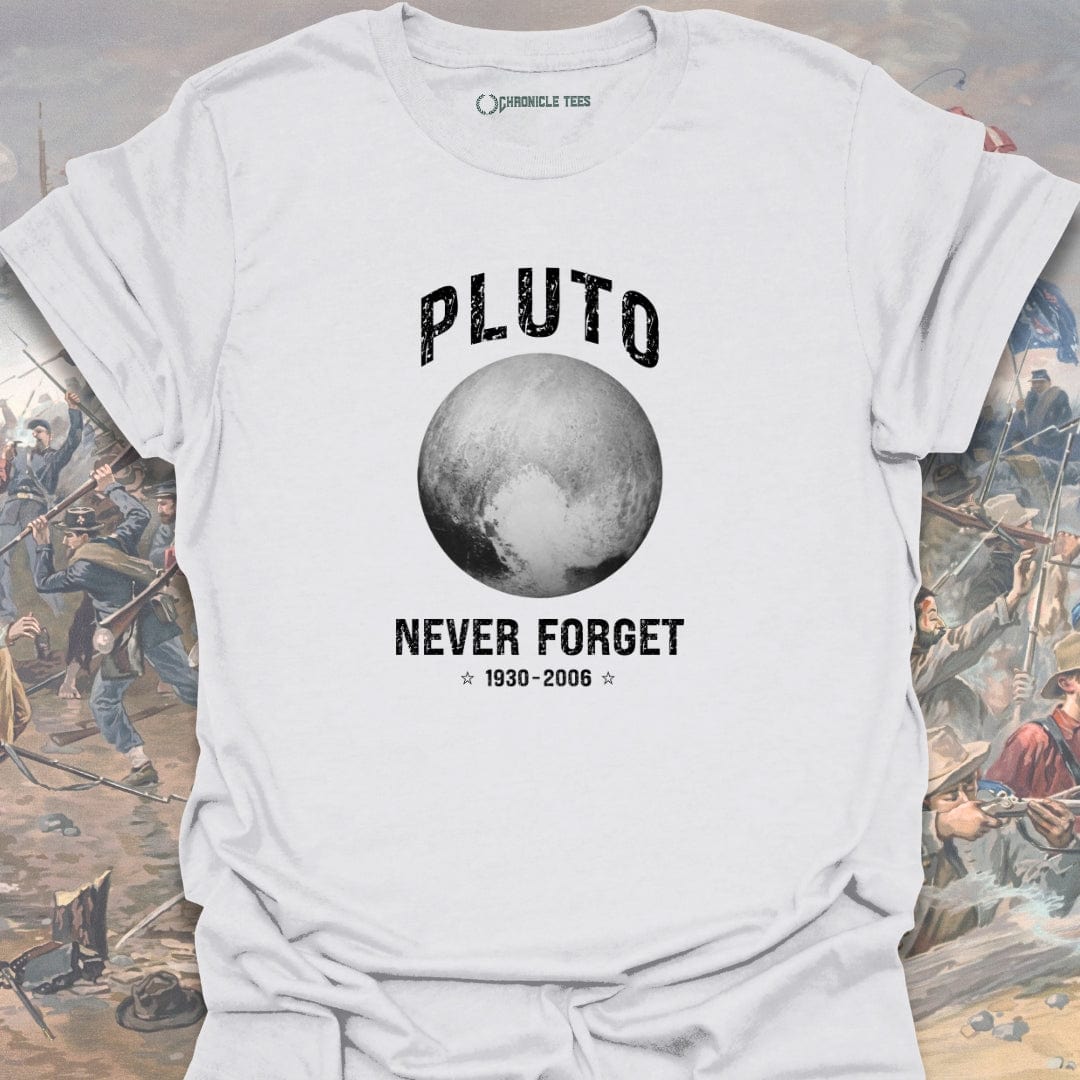 Never Forget - Pluto T-shirt