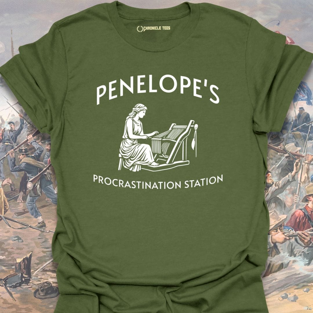 Penelope's Procrastination Station T-shirt